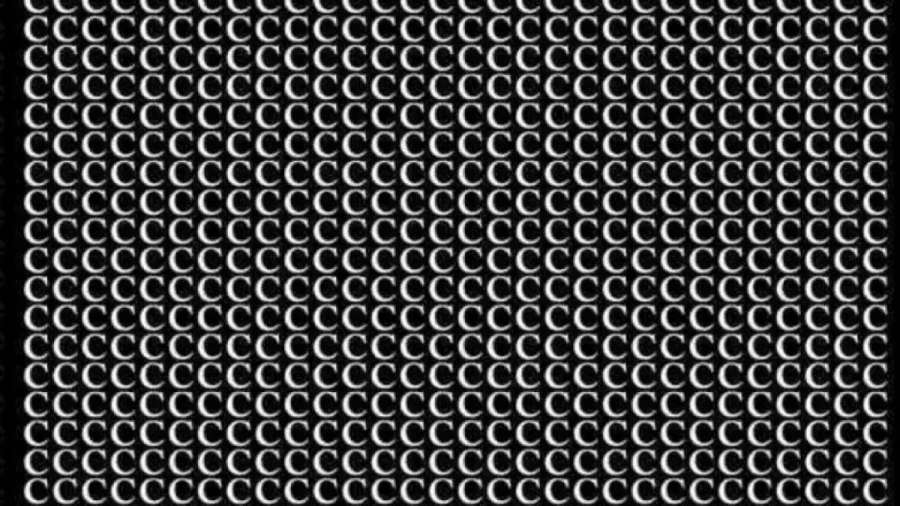 Из пункта А в пункт G: найдите букву среди множества С-ок — домашний и очень простой тест на внимательность и умение концентрироваться