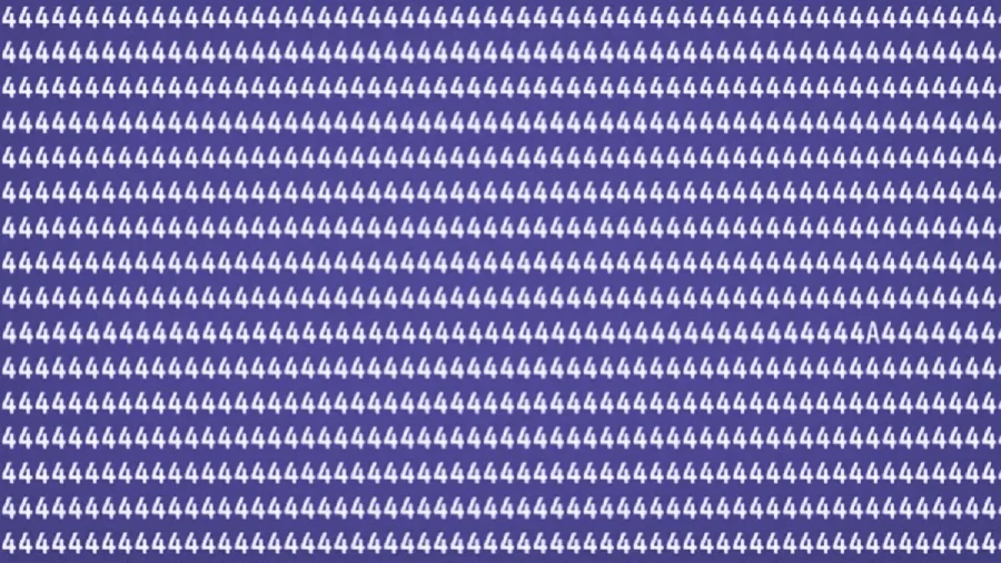 Не глаз, а алмаз: головоломка для самых внимательных — найдите букву среди цифр за 10 секунд и проверьте зрение