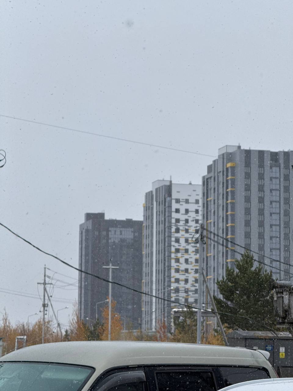 В Якутске и окрестностях выпал первый снег