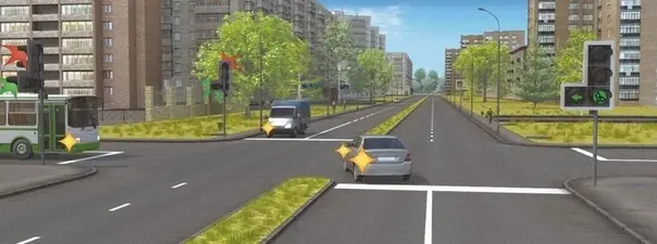 С этим вопросом ПДД про перекрёсток разберётся только 3% водителей — когда у водителя легкового авто преимущество?