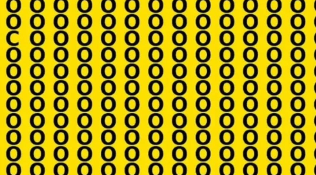 Буквенный камуфляж: найдите букву С среди О за 3 секунды — испытайте свою остроту зрения и внимательность