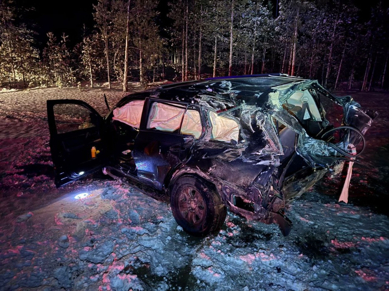 В Мегино-Кангаласском районе в результате ДТП погиб пассажир