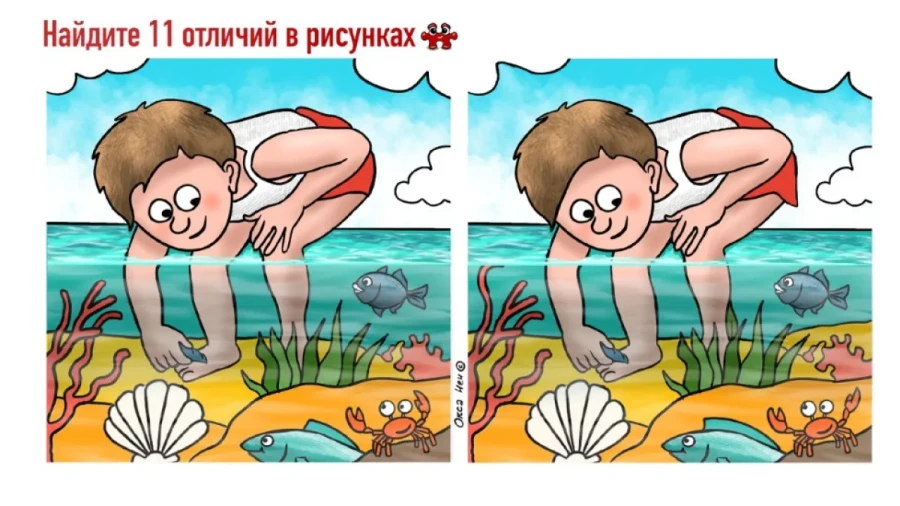 Сокровища капитана Флинта: найдите 11 отличий и помогите мальчугану найти клад — наградой станет прокачка интеллекта