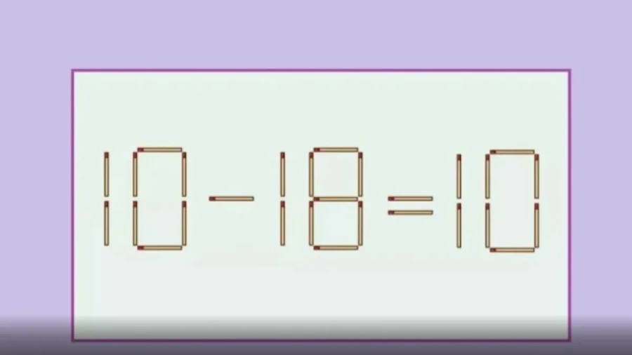 Спичечный капкан: решите головоломку, которую осилят лишь единицы — проверьте свой IQ и докажите, что вы умнее 99% людей
