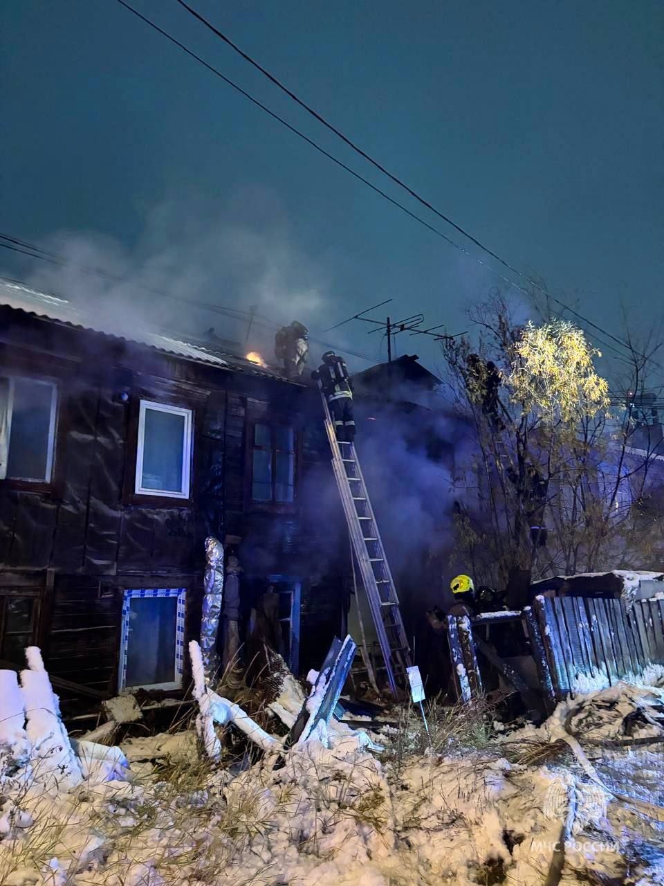 В Якутске 5 кошек погибли во время пожара