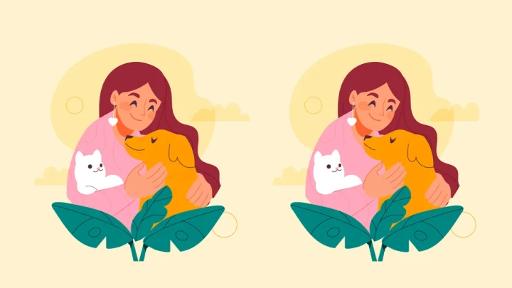 И кошка, и собака: тест на внимательность для тех, кто обожает животных — мудрый урок морали внутри