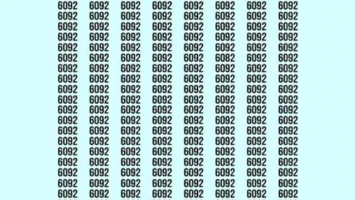 Тест на гениальность: проверьте свой IQ прямо сейчас —  найдите спрятанную цифру за 22 секунды