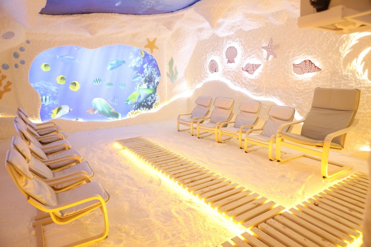 При содействии АО «Алмазы Анабара» в детском саду №16 «Золотинка» Якутска открыли соляную комнату