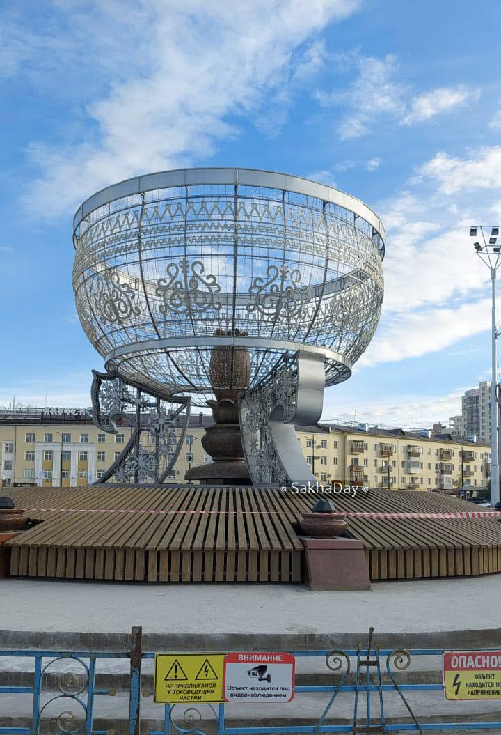 В мэрии Якутска ответили на критику ремонта площади Орджоникидзе