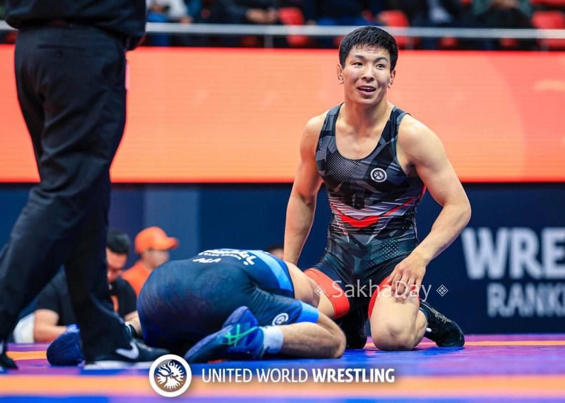 Якутский борец завоевал «серебро» на международном турнире по вольной борьбе «Кубок братьев Хадарцевых»