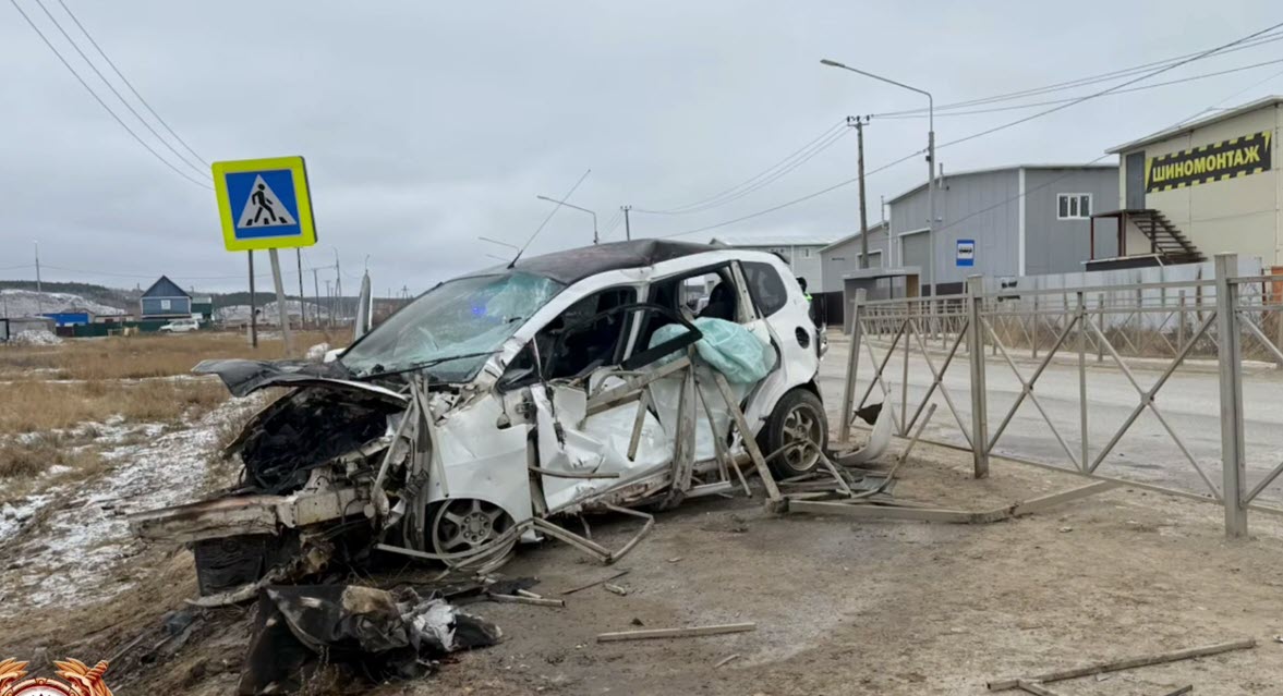 В Якутске в результате ДТП погиб мужчина