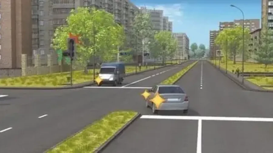 Все равны, а кто-то равне: по статистике, в этом билете ошибается 88% водителей — определите, у кого преимущество, в этом билете с экзамена ГАИ