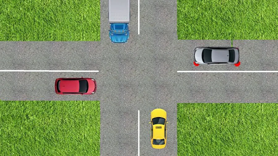 Когда помеха — не помеха: интересная задачка из экзамена ГАИ — кто должен уступить дорогу, ошибается 90% водителей