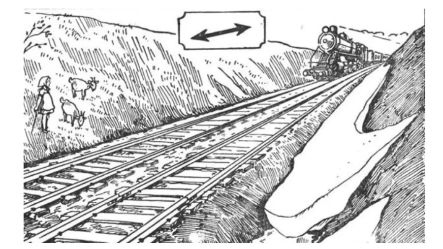 Куда мчится поезд: разгадываем советскую головоломку на логику — определите направление движения методом дедукции