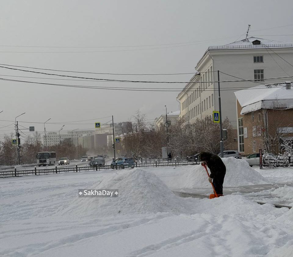 В Якутии вырос спрос на дворников, платить им готовы 56 тысяч рублей