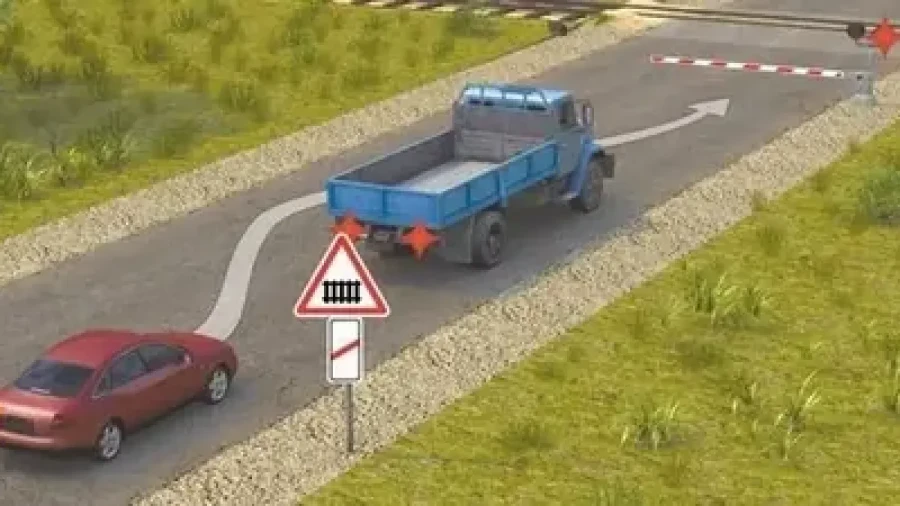 Аннушка уже разлила масло: как правильно проехать возле ЖД-путей — задачка с экзамена ГАИ, на которую все забивают