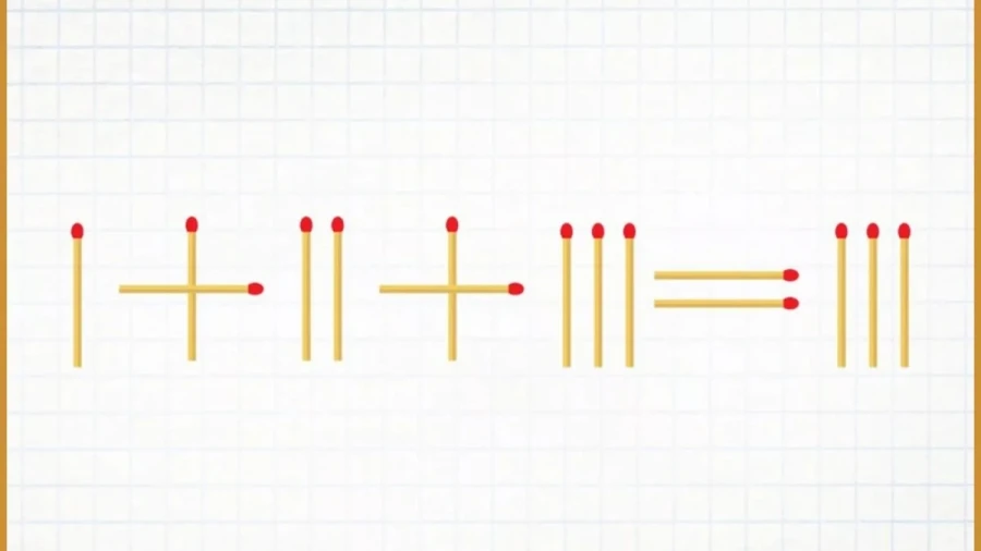 Это сбивает с толку: цифры в виде спичек, придется поломать голову — это настоящее испытание для вашего IQ