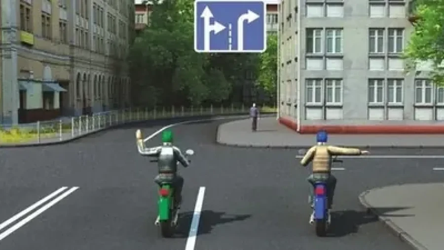 Жесты мотоциклистов: ПДД-ловушка, в которой ошибаются 93% водителей — один бог знает, что он показывает