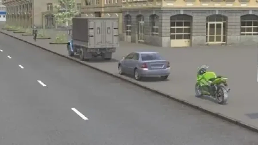 Стоять нельзя ехать: еще один хитрый билет по ПДД, который пригодится всем — какое из 3 транспортных средств нарушает правила стоянки?