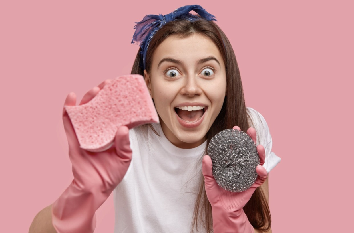 Железо не в дефиците: необычные способы использования металлической губки — она вам точно пригодится в быту