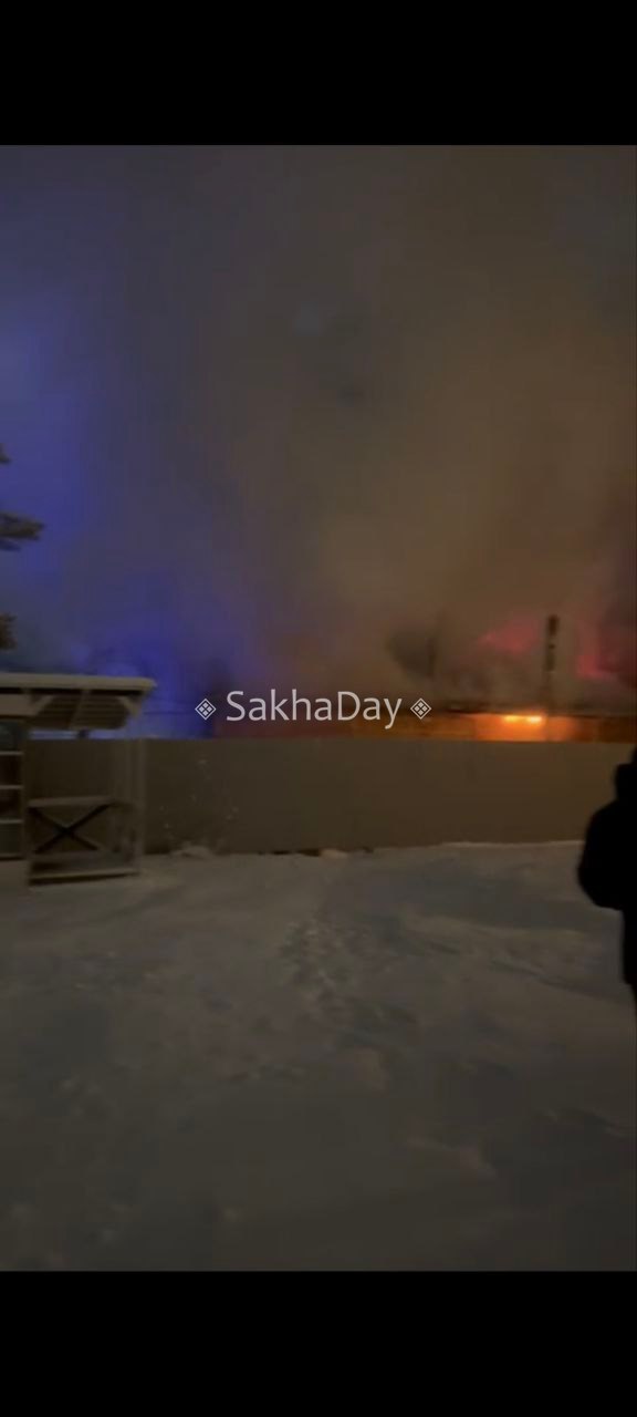 В Якутии при пожаре в гостевом доме обнаружен погибший мужчина