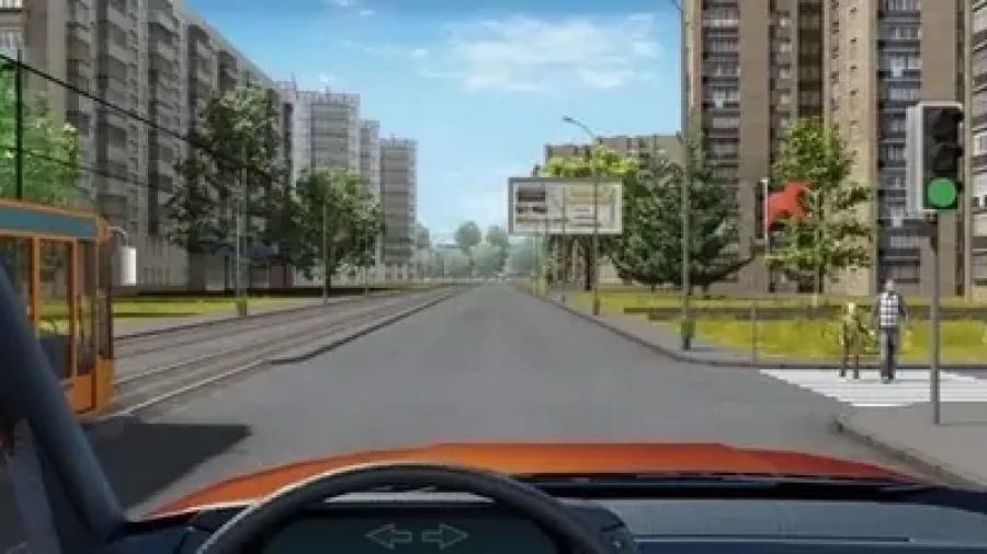 Кому нужно уступать дорогу, если горит зелёный: вопрос из билета ПДД — ошибаются 93% водителей