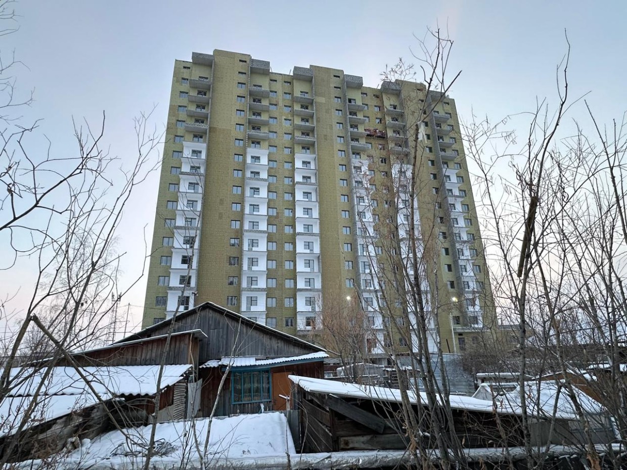 Якутск - город новостроек. Автодорожный округ, серия 2