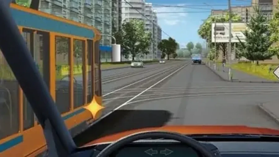Кто первым проедет перекрёсток: включите логику — вопрос про трамвай завалил 94% водителей