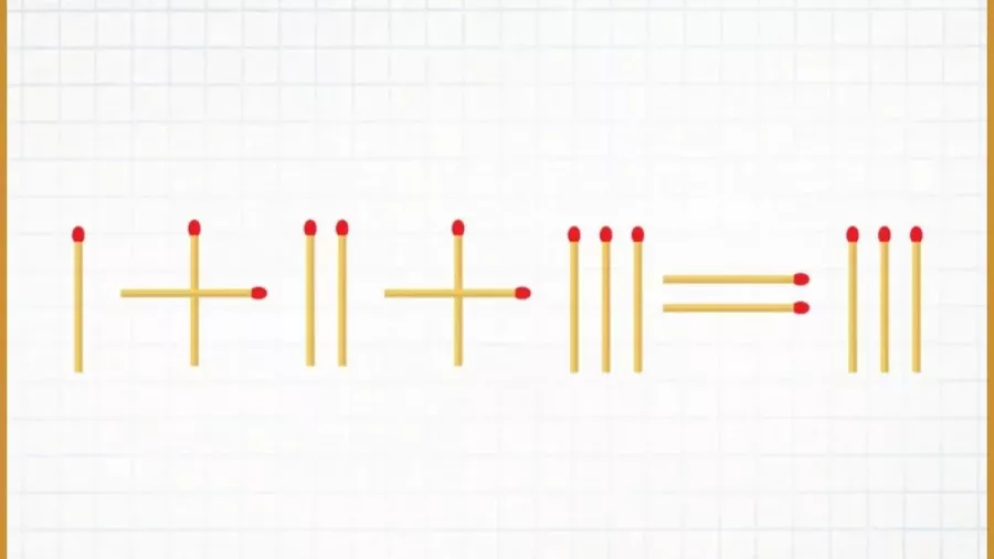 Это сбивает с толку: цифры в виде спичек, придется поломать голову — это настоящее испытание для вашего IQ