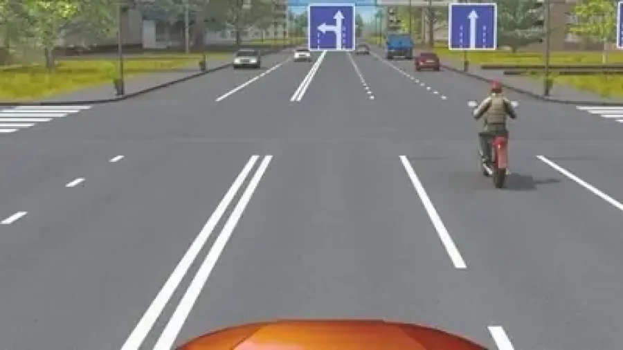 95% водителей ошибаются: куда можно ехать по крайней левой полосе — вопрос из билета ПДД