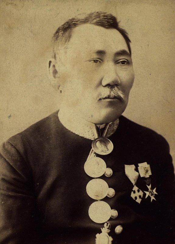 Петр Захаров в пожилом возрасте