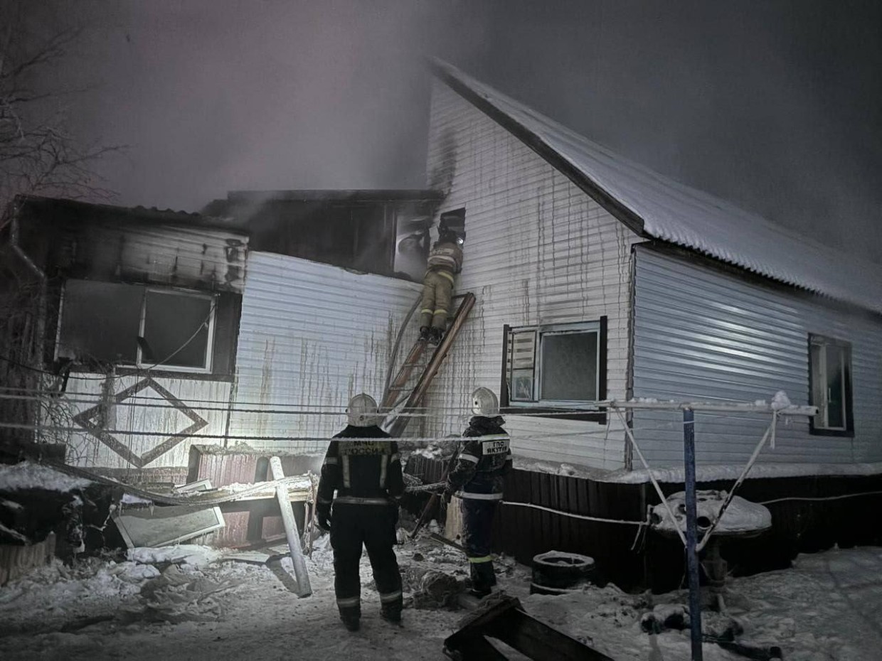 В Табаге при пожаре погибло два человека