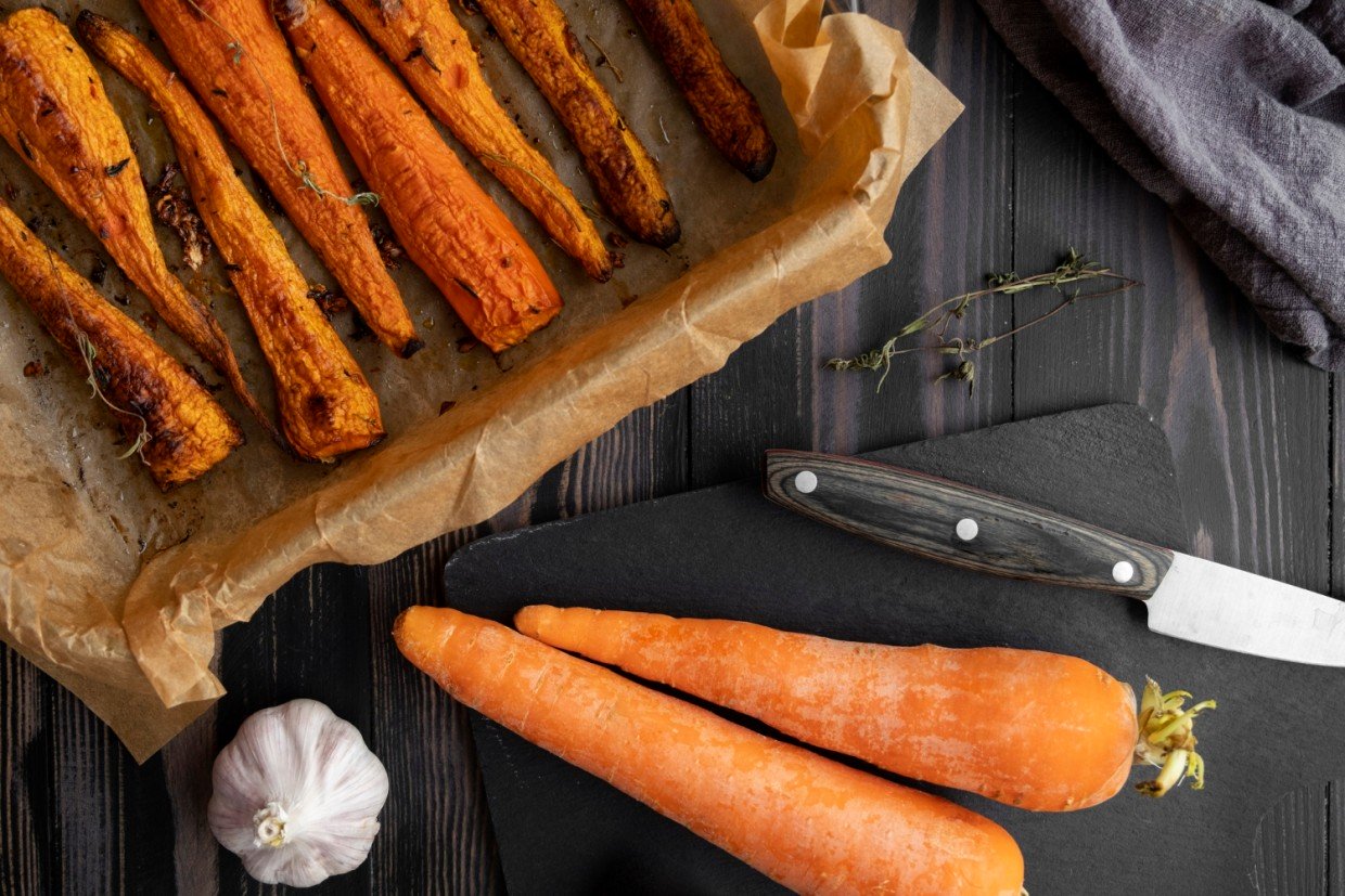 Варить морковку не надо — как готовить овощи для салата: так готовят в ресторанах