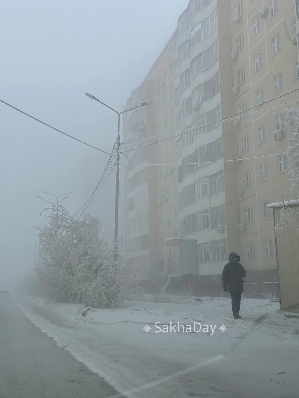 В Якутске объявлен актированный день для учащихся 1-8 классов