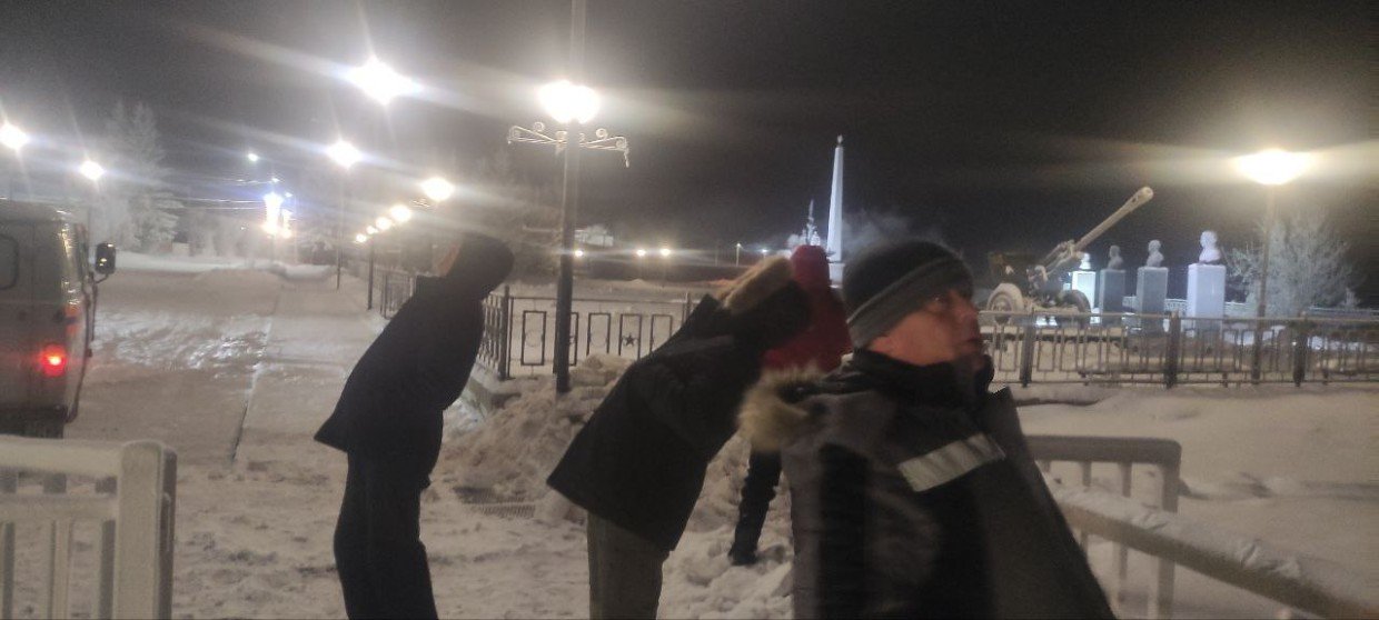 Фрагмент отделяющейся части ракеты  Союз -2.1б приземлился в Вилюйском районе