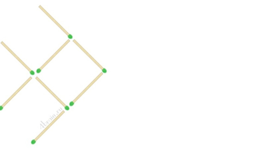 О нет, она уплывает — головоломка с изюминкой, разверните рыбку на 180 градусов, передвинув всего 1 спичку