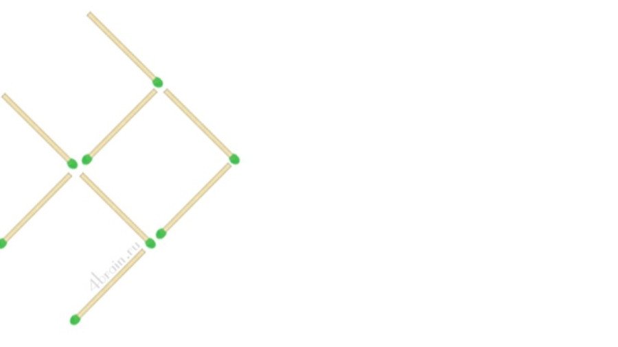 О нет, она уплывает — головоломка с изюминкой, разверните рыбку на 180 градусов, передвинув всего 1 спичку
