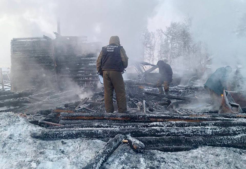 В Якутии в январе в пожарах погибли 14 человек, девять из них дети
