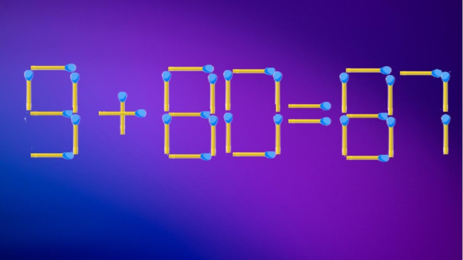 Эдди Мёрфи в головоломках профи — решите задачу, сдвинув всего одну спичку: на решение есть только 19 секунд