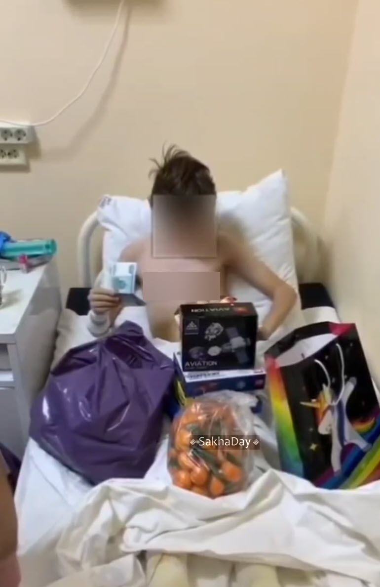 В Якутске ангелы в белых халатах вернули мальчику веру в чудеса (видео)