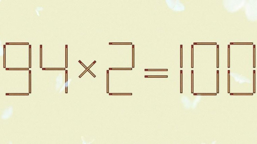 За Пи Дидди головоломку решите — найдите ответ, передвинув всего одну спичку: на решение даётся только 15 секунд