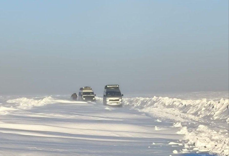 Внимание, водителям! Затруднен проезд на автодороге "Сангар"
