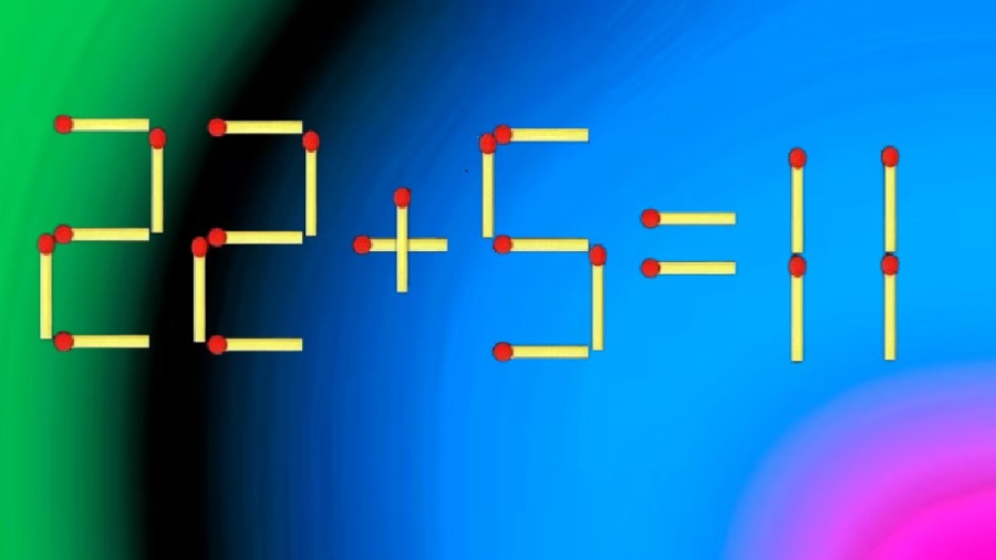 У Тараса Бульбы для вас головоломок уйма — найдите ответ, передвинув всего 1 спичку: на решение есть только 14 секунд