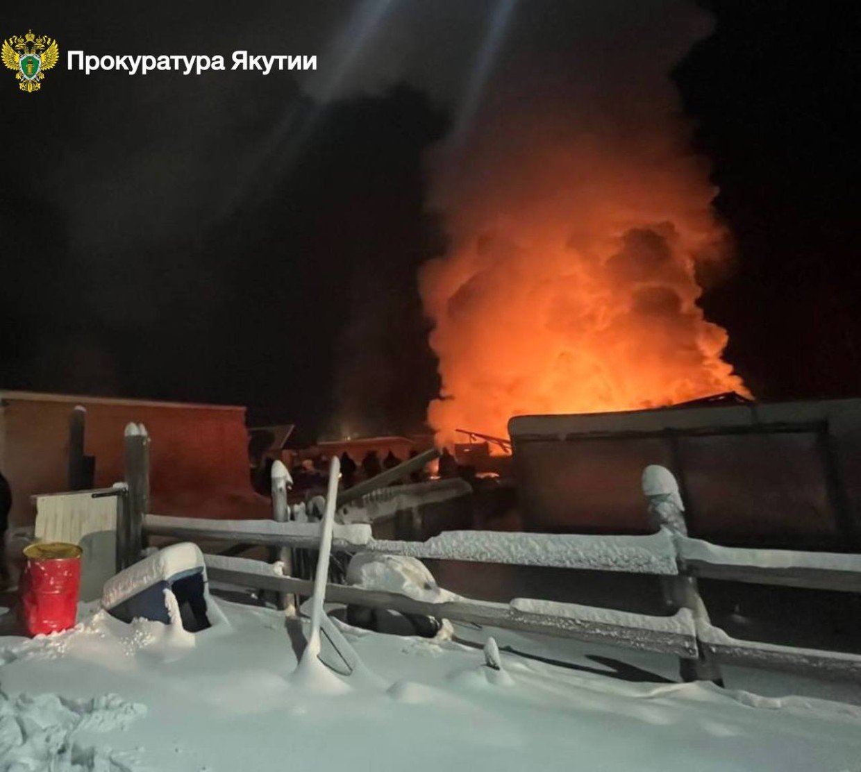 Уцелевшая четырехлетняя девочка сообщила о пожаре в селе Нюрбачан