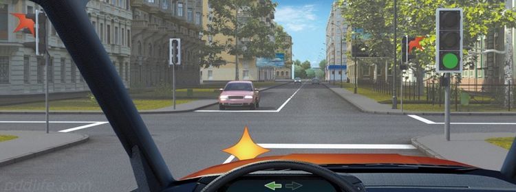 Поворот налево со стоп-линией — где нужно остановиться на самом деле: 64% на экзамене по ПДД отвечают неверно