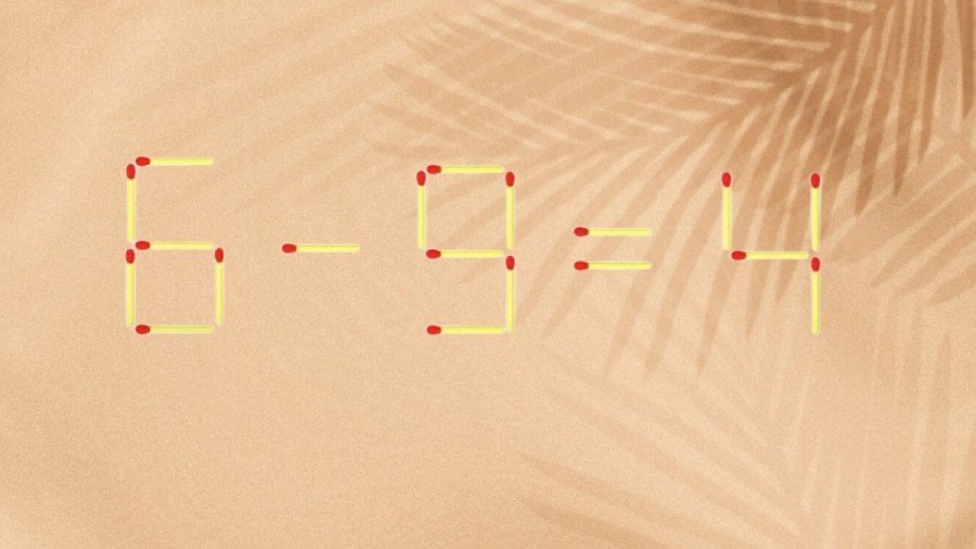 У Крокодила Гены головоломки текут по венам — найдите ответ, передвинув всего одну спичку: на поиски даётся только 15 секунд