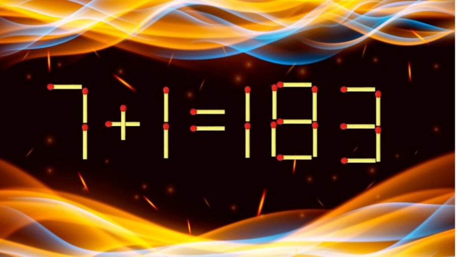 Шакира вместе с факиром решает головоломки на сортире — сдвиньте одну спичку, чтобы найти ответ: на решение есть 19 секунд