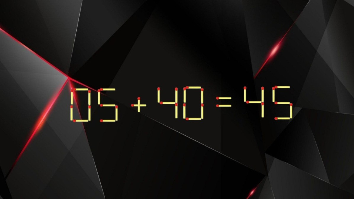 Брэд Питт и Анджелина Джоли головоломки со спичками вам поднесли — сдвиньте одну, чтобы отыскать ответ: на решение дано только 17 секунд