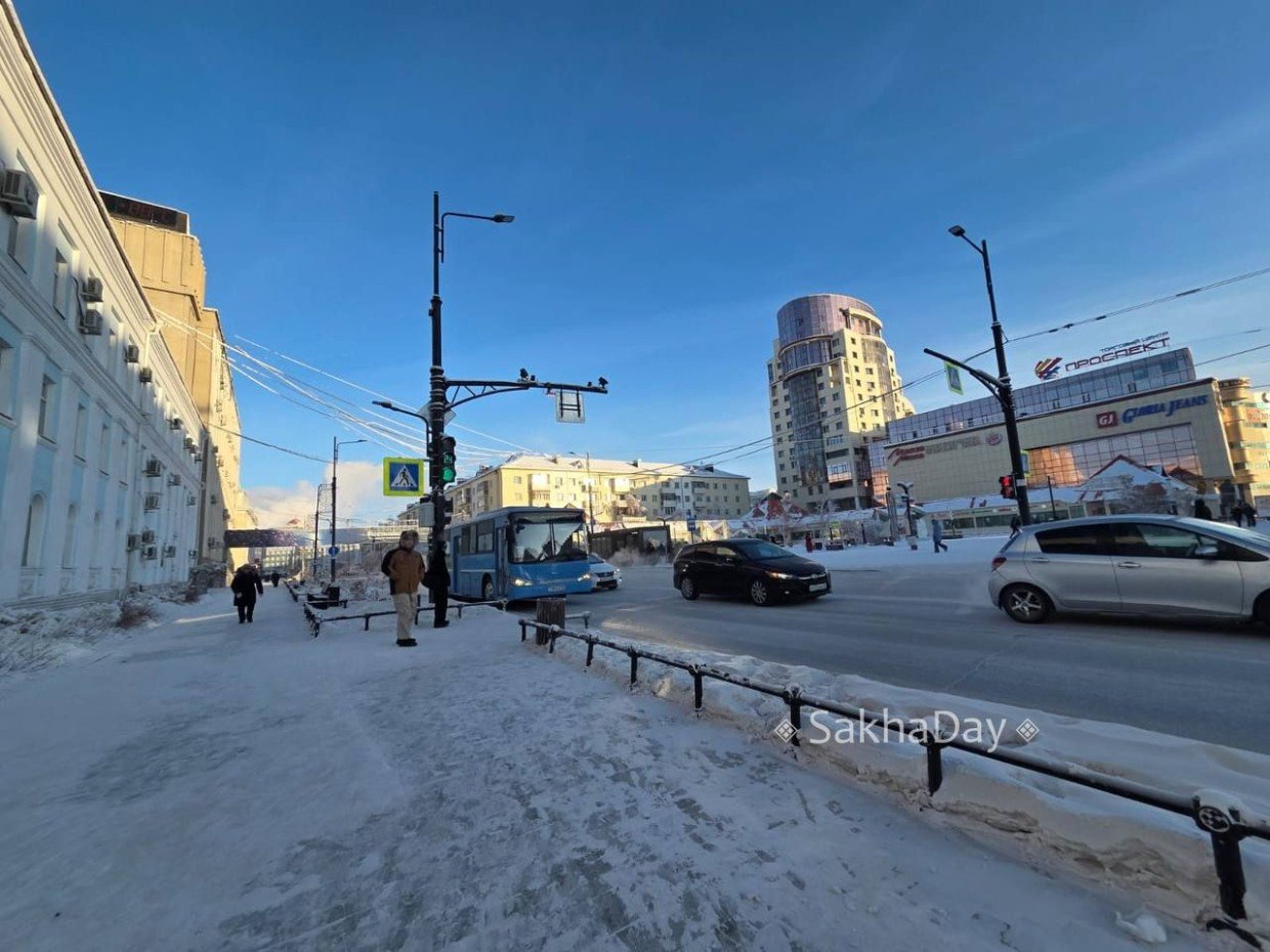В Якутии ожидается аномально тёплая погода на фоне сильных морозов по всей России