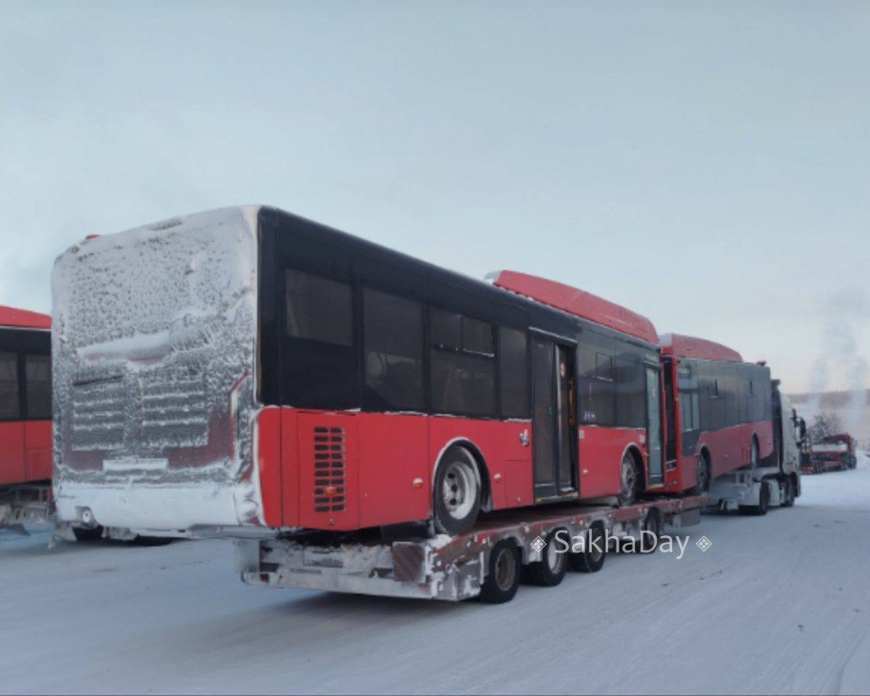 Новые автобусы выйдут на дороги Якутска в конце января